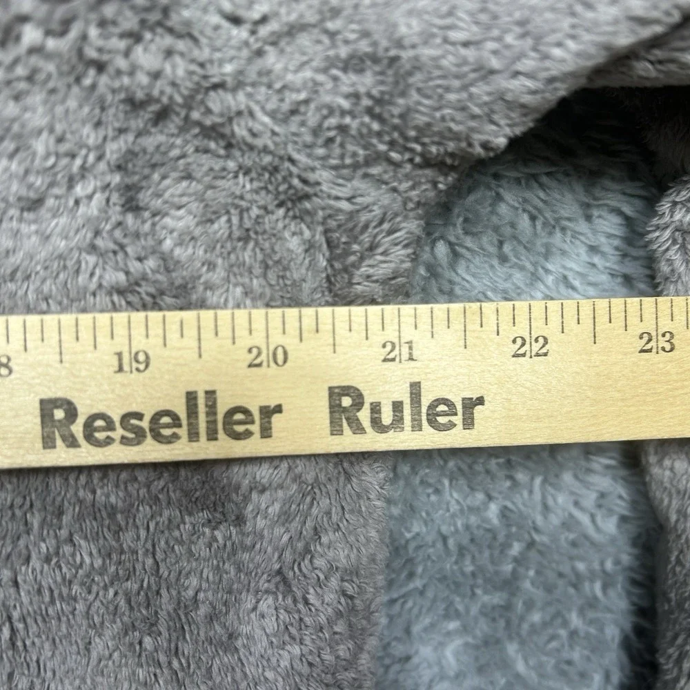 The North Face Girls XL (18) Oso Plush Fleece Full Zip Jacket-Gray‎ w/ Pink